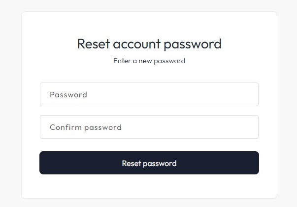 reset